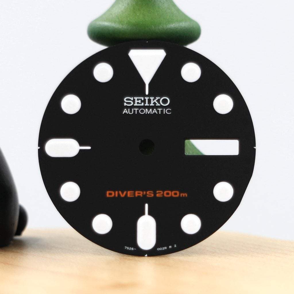 SEIKO SKX007 Diver Dial - 4 o'clock - - - Lucius Atelier - Swiss Quality Seiko Watch Mod Parts