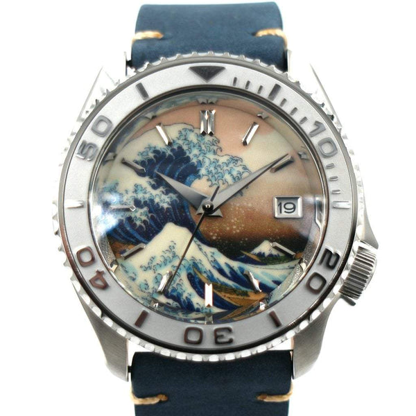 SEIKO-SKX009-The-Great-Wave-
