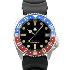 Vintage Submariner Pepsi Dual Time | Automatic Watch - Lucius Atelier