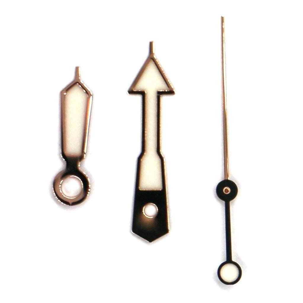 SEIKO SRPD Lumibrite Hands - Rose Gold - - - - Lucius Atelier - Swiss Quality Seiko Watch Mod Parts