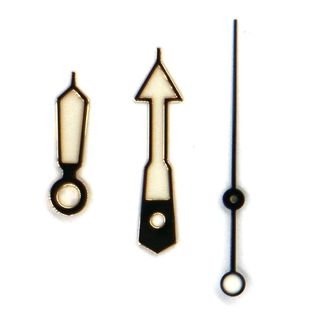 SEIKO SRPD Lumibrite Hands - Yellow Gold v2 - - - - Lucius Atelier - Swiss Quality Seiko Watch Mod Parts