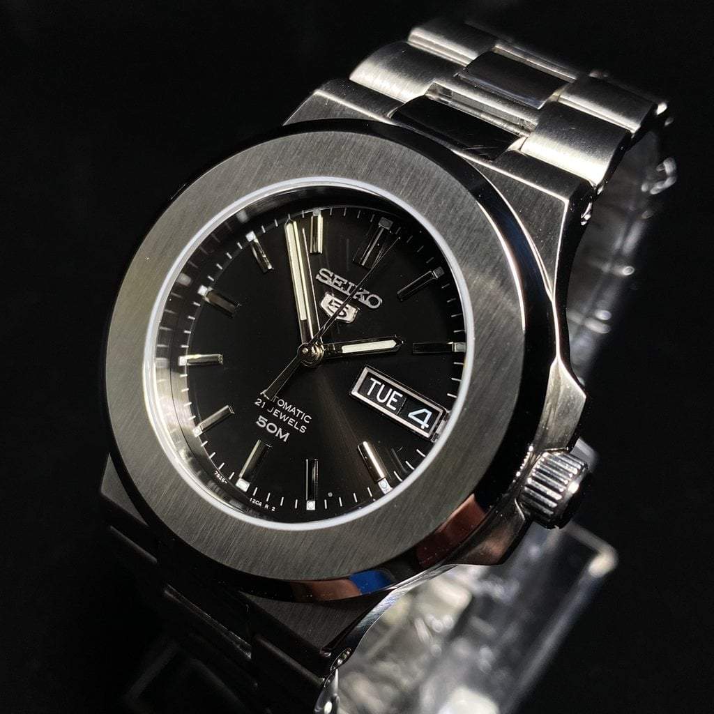 SEIKONAUT Watch 001 - - - - Lucius Atelier - Swiss Quality Seiko Watch Mod Parts