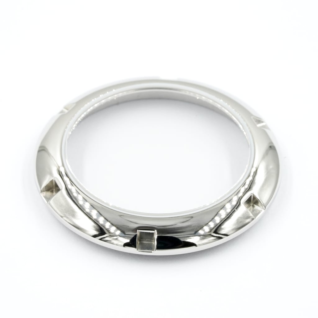 SKX Sapphire Caseback - Silver - - - - Lucius Atelier - Swiss Quality Seiko Watch Mod Parts