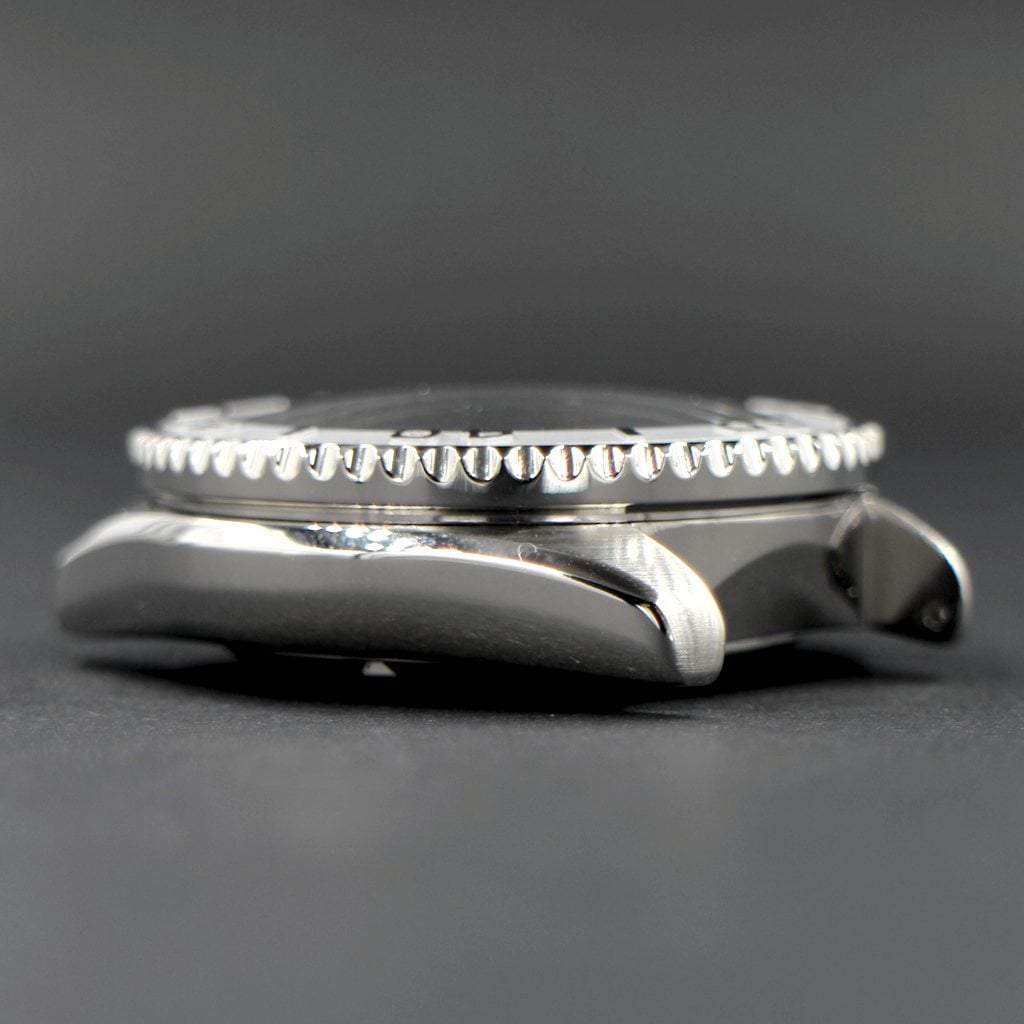 SKX007 Double Domed Sapphire Crystal - Micro Bevel - Single Sided - Blue - - Lucius Atelier - Swiss Quality Seiko Watch Mod Parts