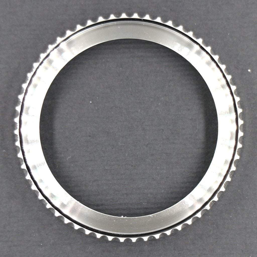 SKX007 The Submariner Bezel - Silver Mirror Polished - - - - Lucius Atelier - Swiss Quality Seiko Watch Mod Parts