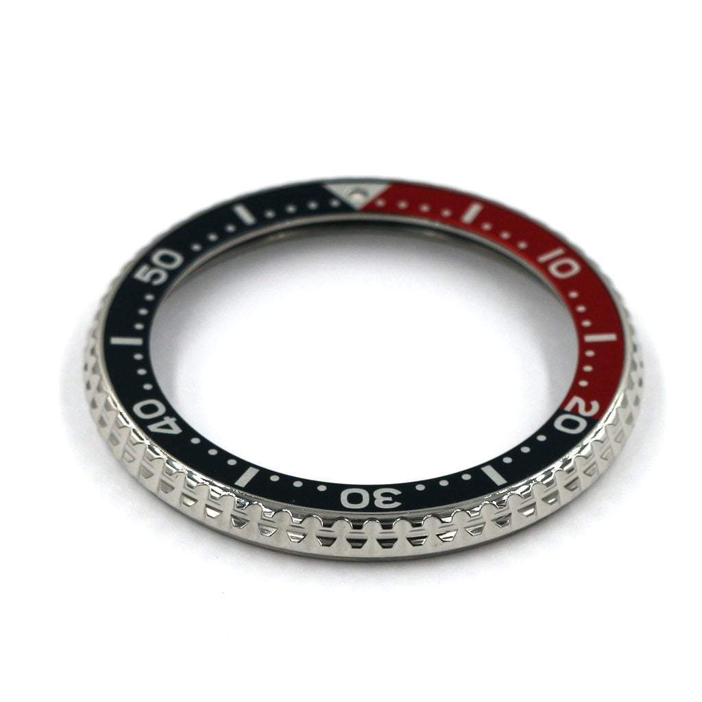 SKX009 Original Bezel & Insert - Pepsi - - - - Lucius Atelier - Swiss Quality Seiko Watch Mod Parts