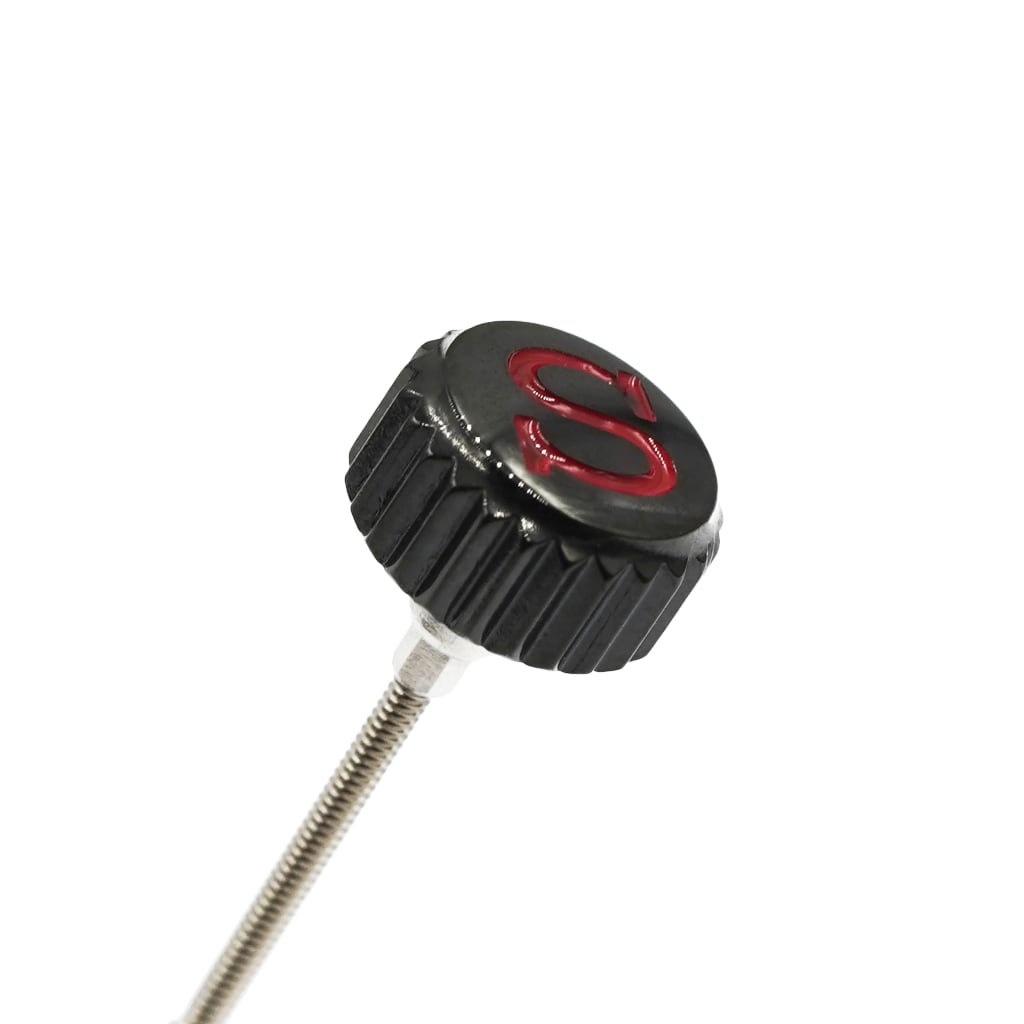 SKX013 Big Crown - Coin Edge - Signed S in Red (DLC BLACK EDITION) - - - - Lucius Atelier - Swiss Quality Seiko Watch Mod Parts