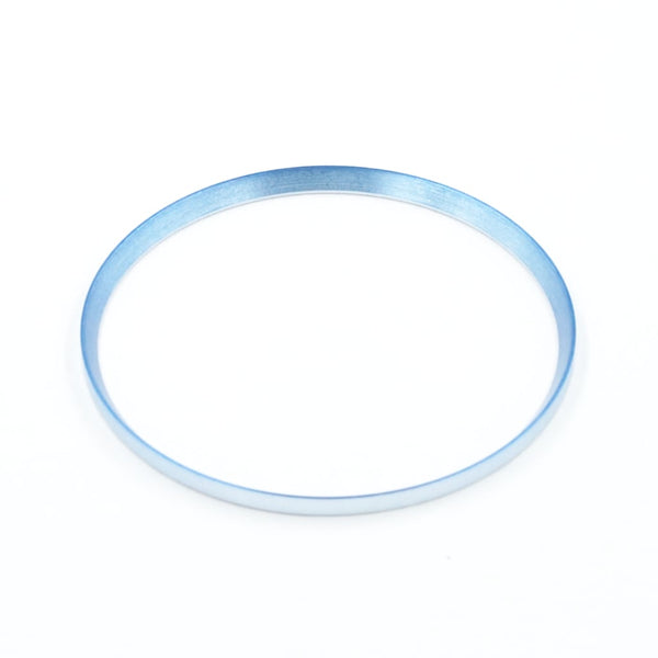SKX013 Brushed Ice Blue Chapter Ring - Lucius Atelier
