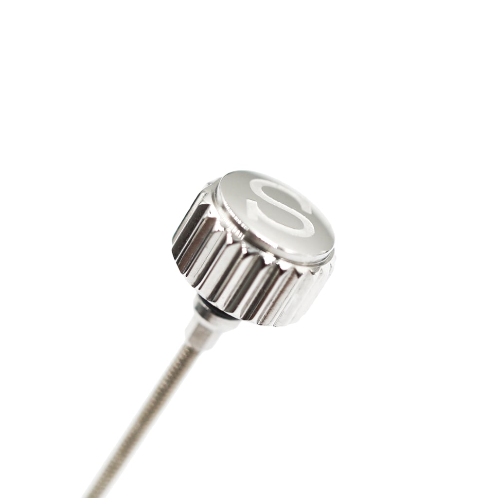 SKX013 Crown - Coin Edge - Signed S - - - - Lucius Atelier - Swiss Quality Seiko Watch Mod Parts