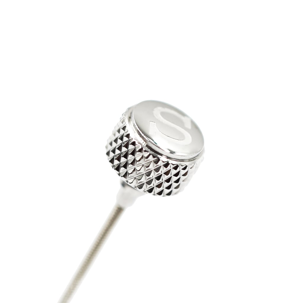 SKX013 Crown - Knurled - Signed S - - - - Lucius Atelier - Swiss Quality Seiko Watch Mod Parts