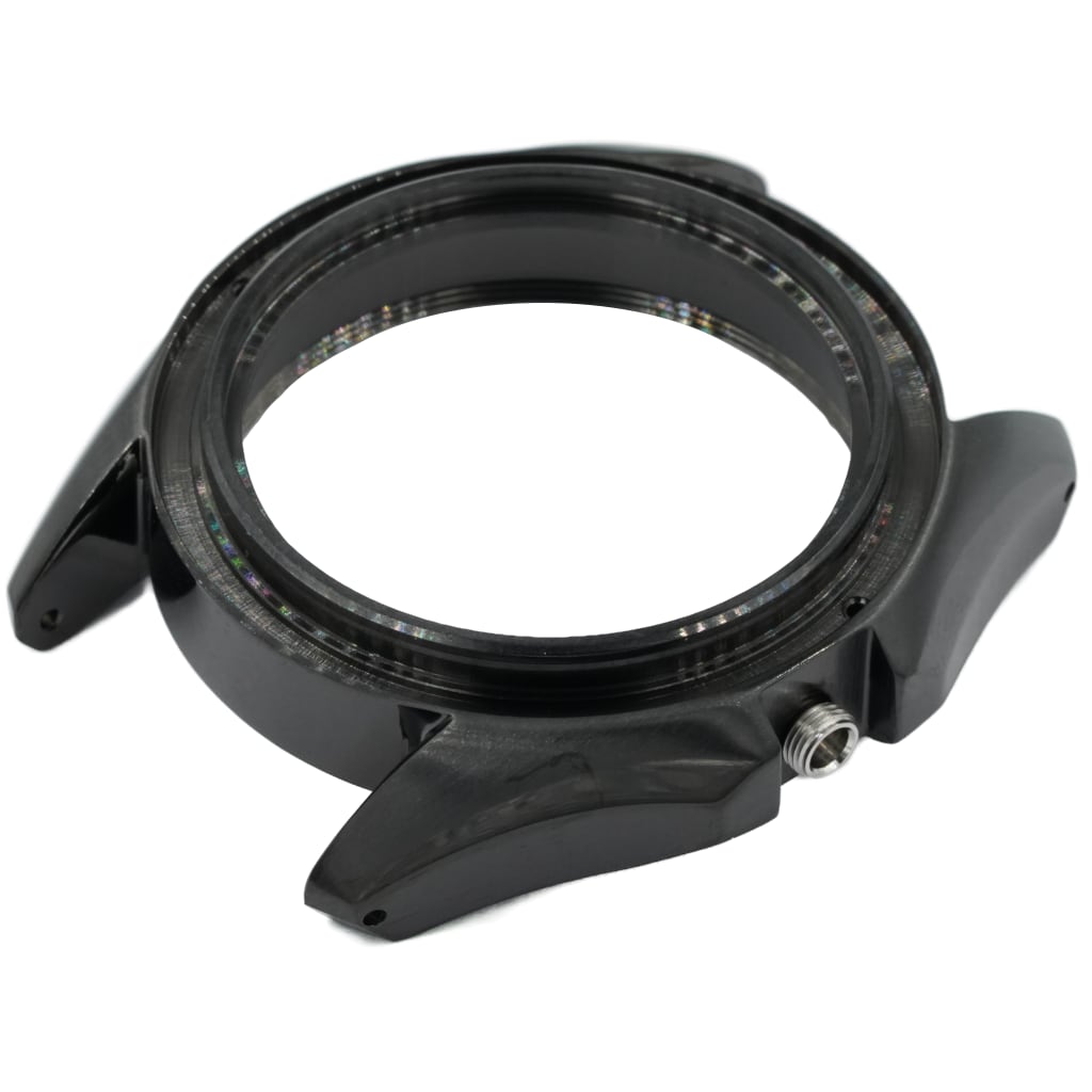 SKX013 GS Diver Watch Case - 36mm (DLC BLACK EDITION) [NH34-Ready] - - - - Lucius Atelier - Swiss Quality Seiko Watch Mod Parts