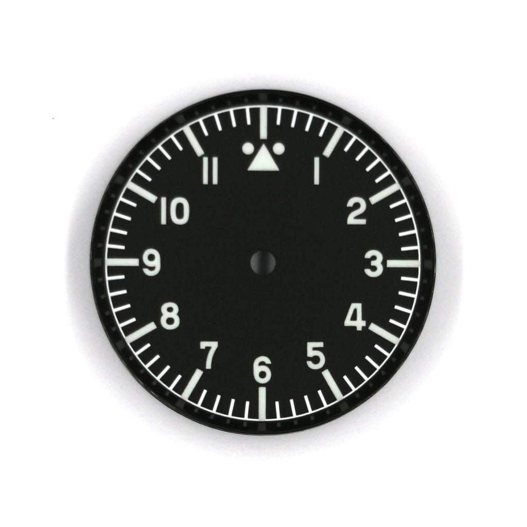 SKX013 Mirror Polished Black Chapter Ring - - - - Lucius Atelier - Swiss Quality Seiko Watch Mod Parts