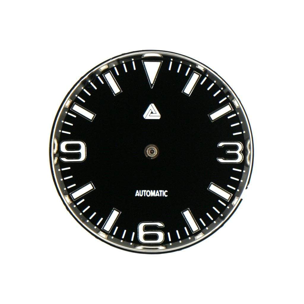 SKX013 Mirror Polished Silver Chapter Ring - - - - Lucius Atelier - Swiss Quality Seiko Watch Mod Parts