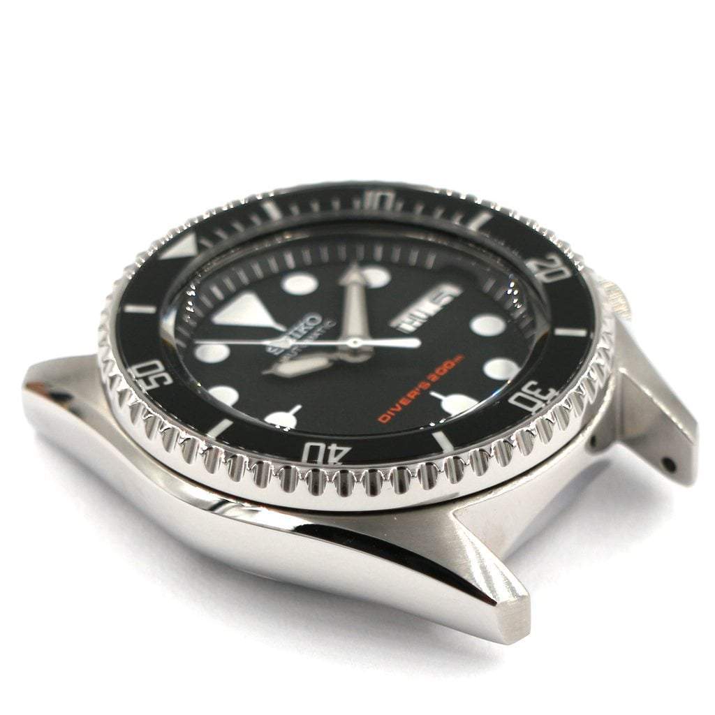 SKX013 Submariner Bezel - Silver Mirror Polished - - - - Lucius Atelier - Swiss Quality Seiko Watch Mod Parts