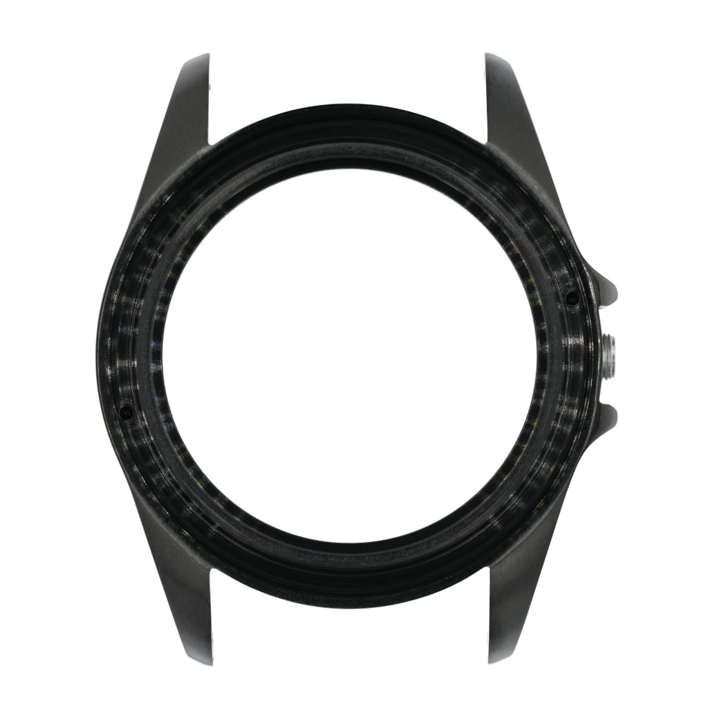 SKX013 Submariner Watch Case - 36mm (DLC BLACK EDITION) [NH34-Ready] - - - - Lucius Atelier - Swiss Quality Seiko Watch Mod Parts