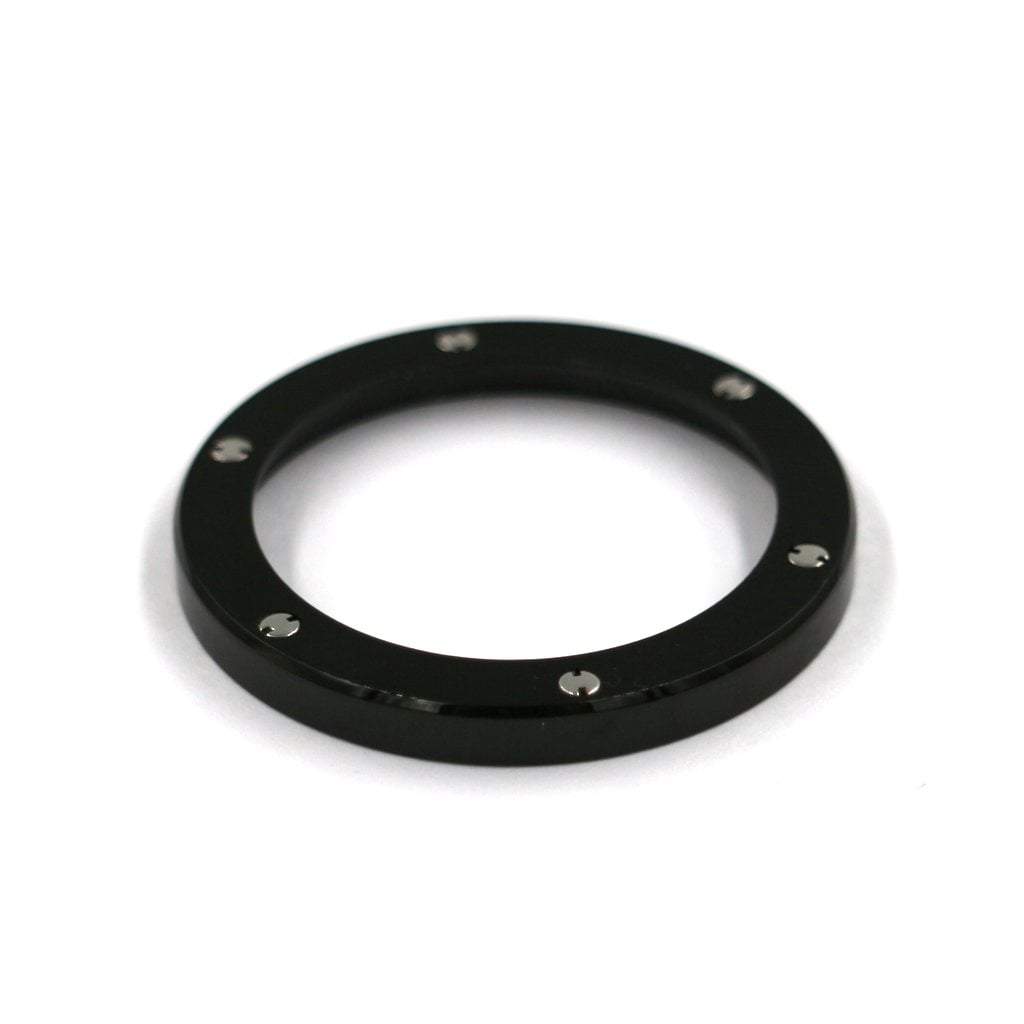 SKX013 The Big Bang Bezel - Black - - - - Lucius Atelier - Swiss Quality Seiko Watch Mod Parts