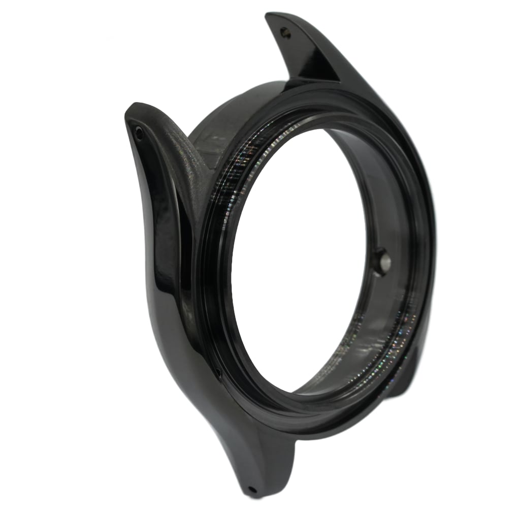SKX013 Watch Case - 38mm (DLC BLACK EDITION) [NH34-Ready] - - - - Lucius Atelier - Swiss Quality Seiko Watch Mod Parts