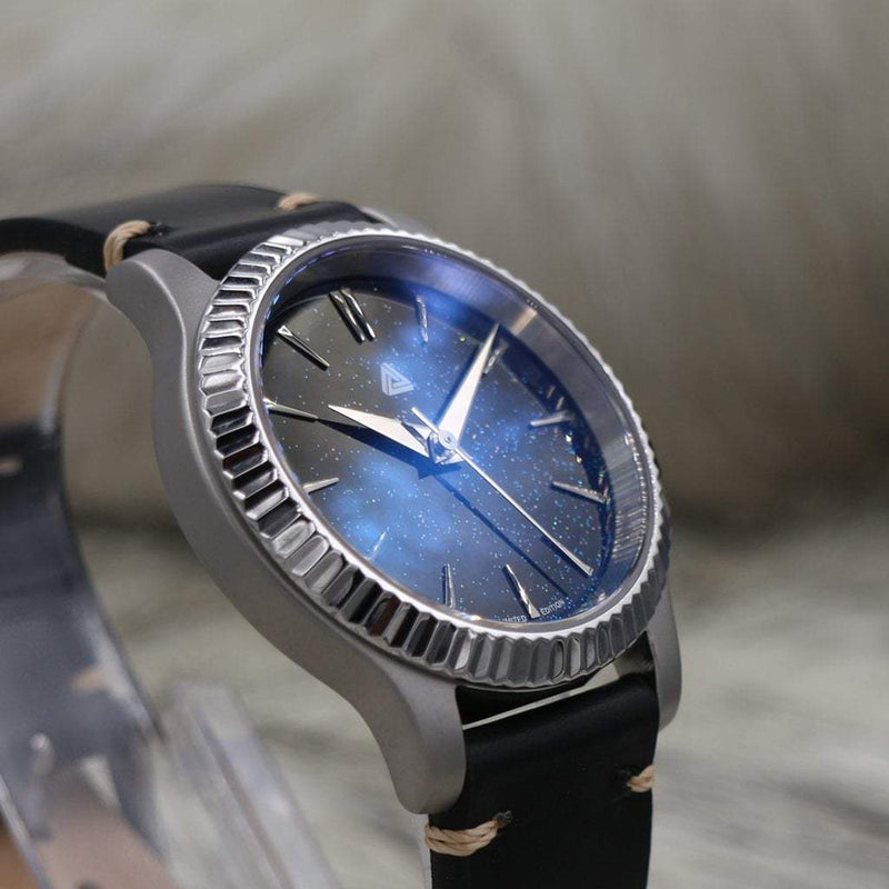 Silver Fluted Bezel for SEIKO SNK809 SEIKO Mod Part Lucius Atelier