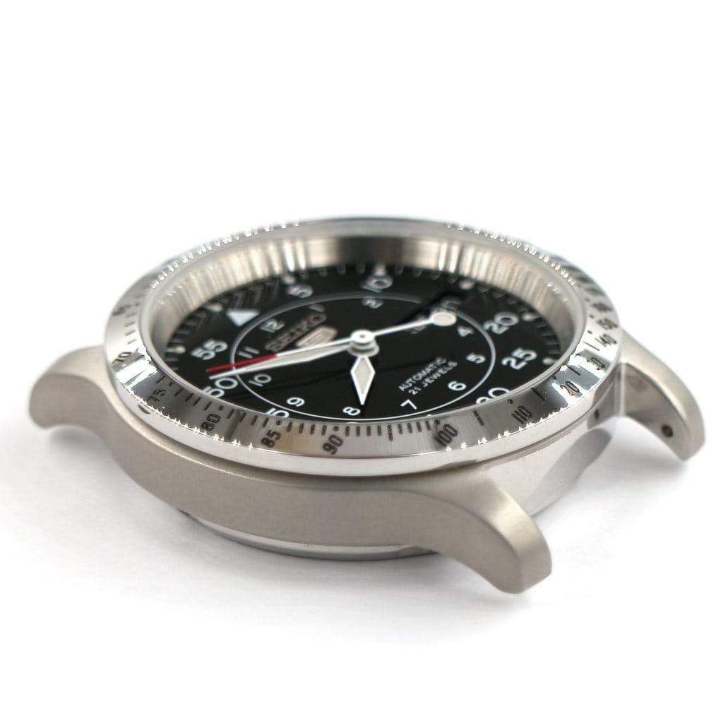 SNK Tachymeter Bezel - Silver - - - - Lucius Atelier - Swiss Quality Seiko Watch Mod Parts