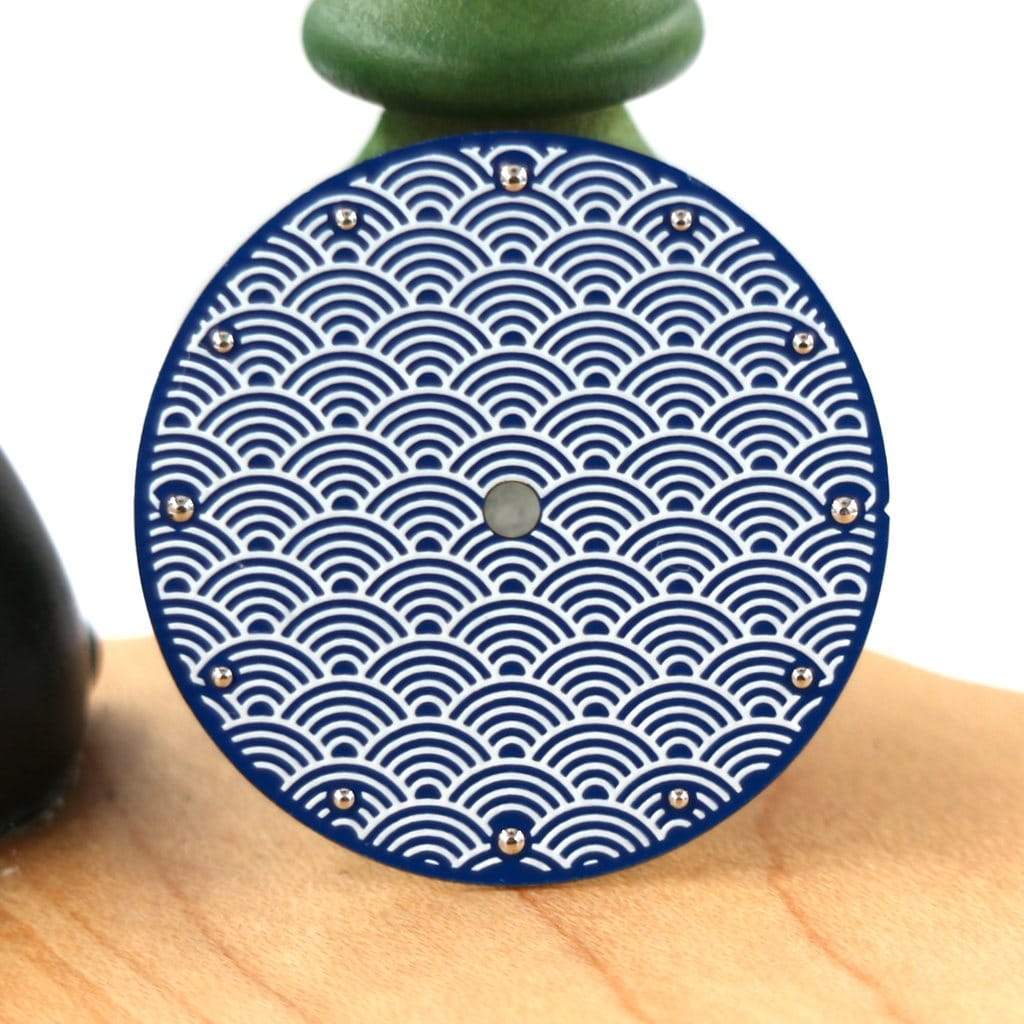 Seigaiha Dial (No Date) - - - - Lucius Atelier - Swiss Quality Seiko Watch Mod Parts