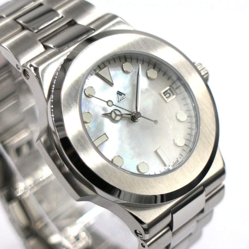 Seikonaut Watch Case - 40mm - - - - Lucius Atelier - Swiss Quality Seiko Watch Mod Parts