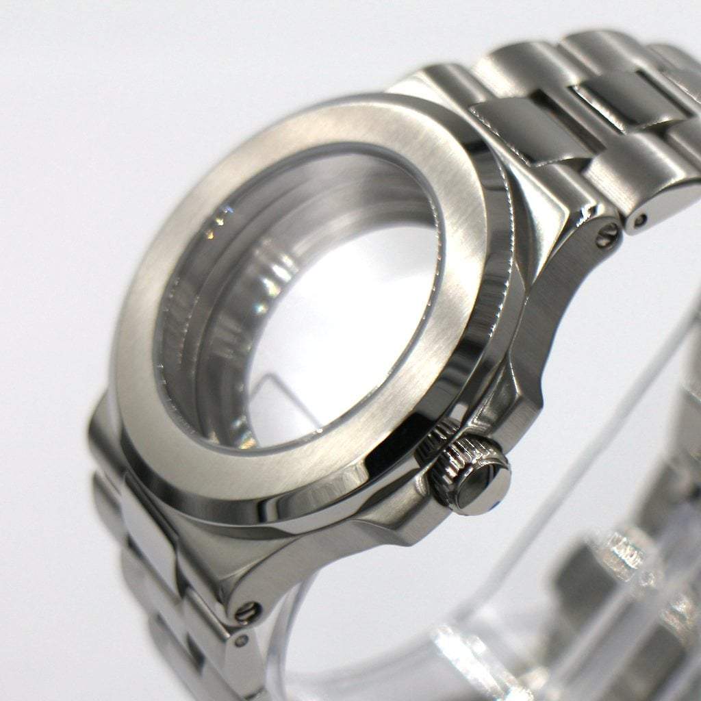 Seikonaut Watch Case - 40mm - - - - Lucius Atelier - Swiss Quality Seiko Watch Mod Parts