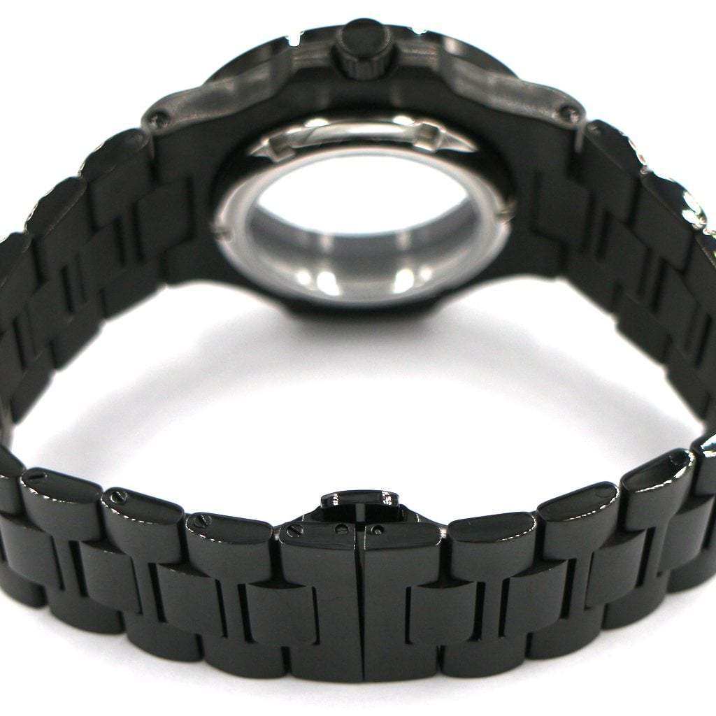 Seikonaut Watch Case (DLC BLACK EDITION) - 40mm - - - - Lucius Atelier - Swiss Quality Seiko Watch Mod Parts