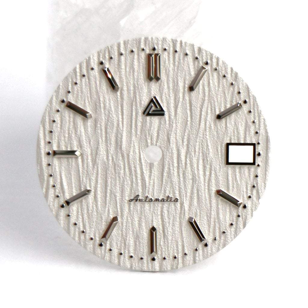 Shirakaba White Birch Tree Dial (Date) - - - - Lucius Atelier - Swiss Quality Seiko Watch Mod Parts