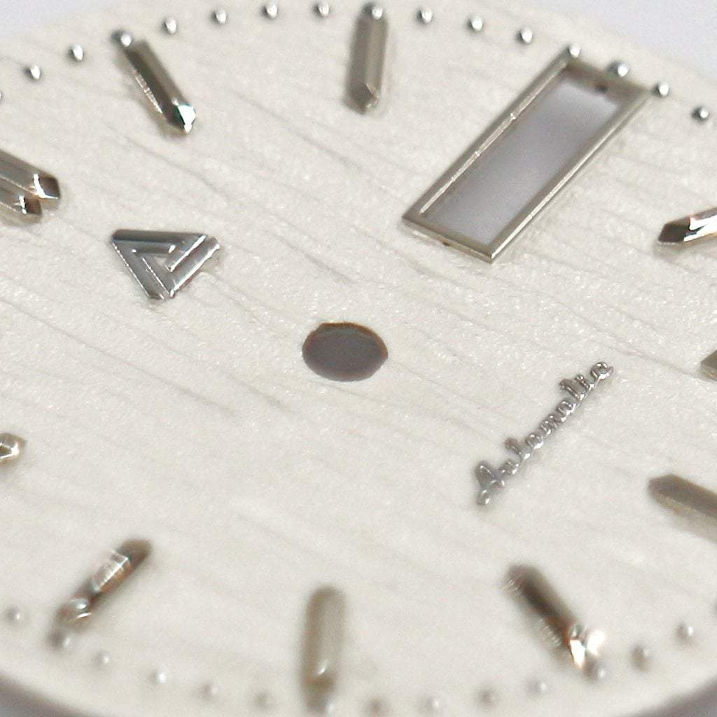 Shirakaba White Birch Tree Dial (Day Date) - - - - Lucius Atelier - Swiss Quality Seiko Watch Mod Parts