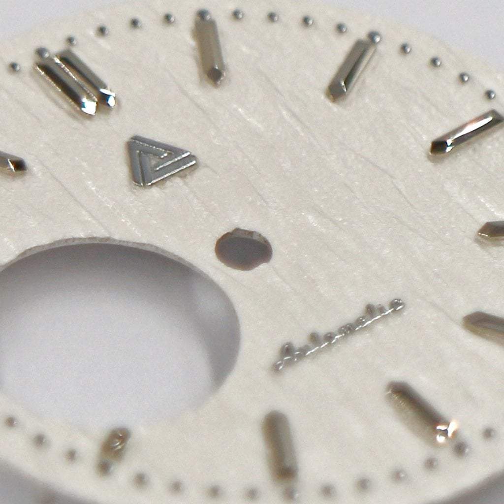 Shirakaba White Birch Tree Dial (Open Heart) - - - - Lucius Atelier - Swiss Quality Seiko Watch Mod Parts