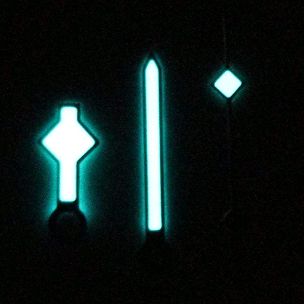 Snowflake Hands v2 - Polished Silver - BGW9 Grade A - - - Lucius Atelier - Swiss Quality Seiko Watch Mod Parts