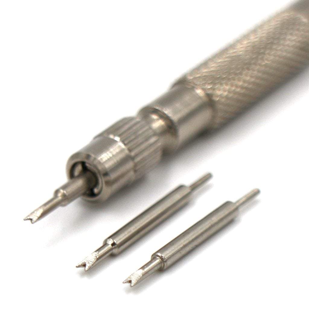 Spring Bar Tool With 4 Extra Tips - - - - Lucius Atelier - Swiss Quality Seiko Watch Mod Parts