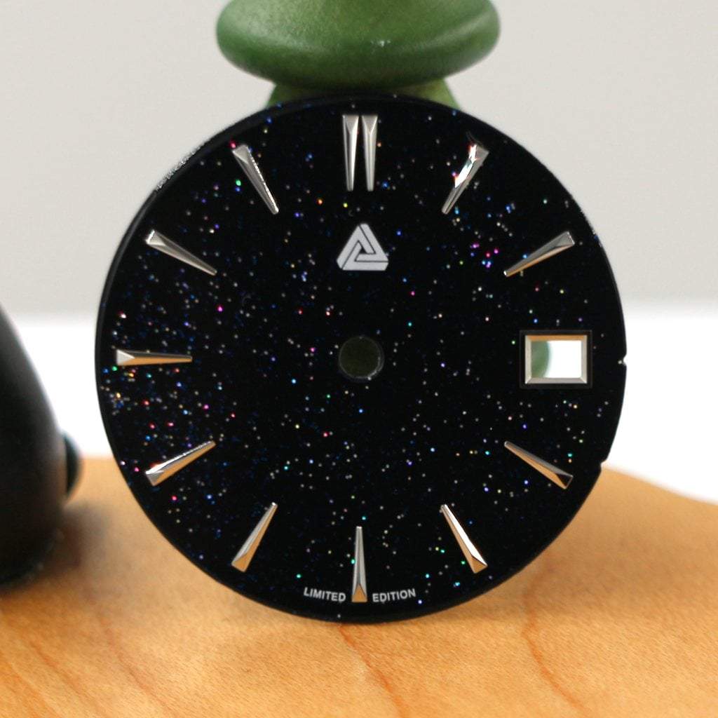 Stardust Dial (Date) - - - - Lucius Atelier - Swiss Quality Seiko Watch Mod Parts