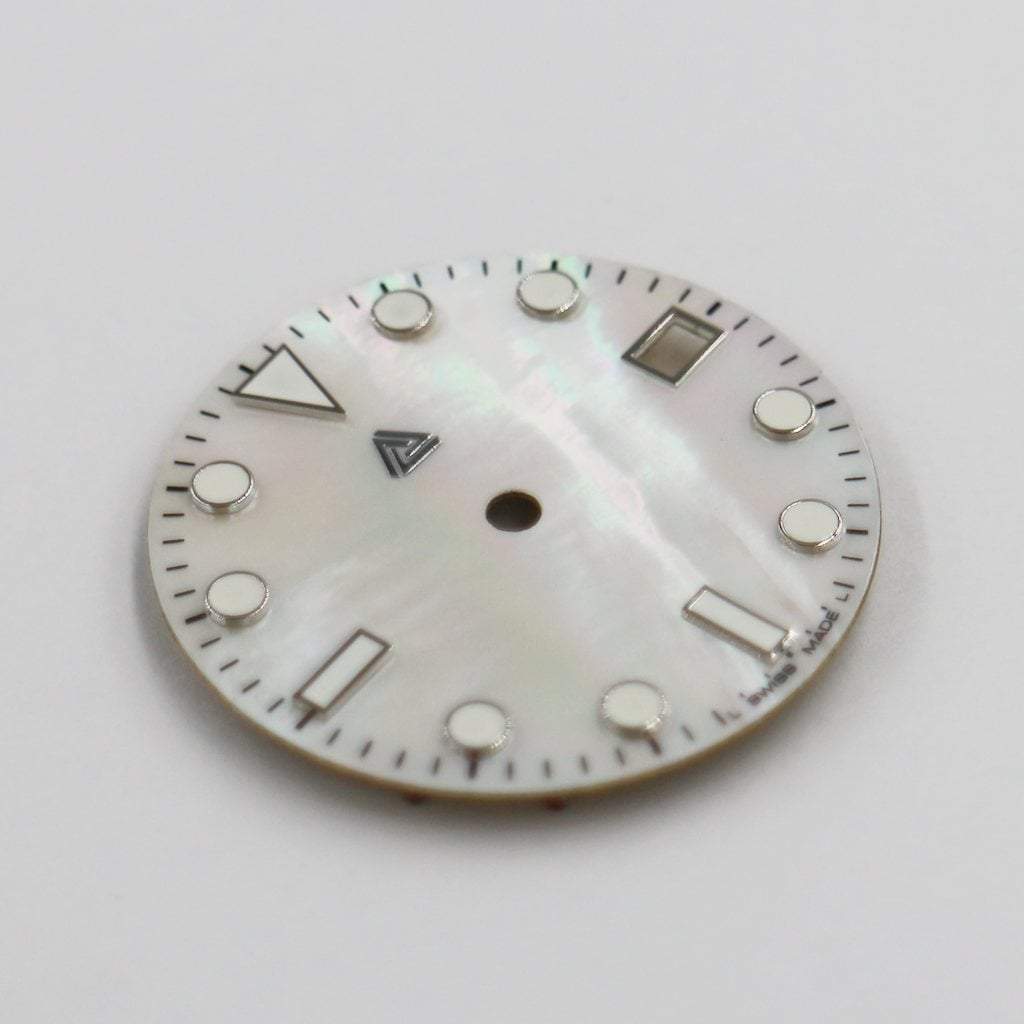 Submariner Dial - Mother of Pearl Edition (Date) - - - - Lucius Atelier - Swiss Quality Seiko Watch Mod Parts