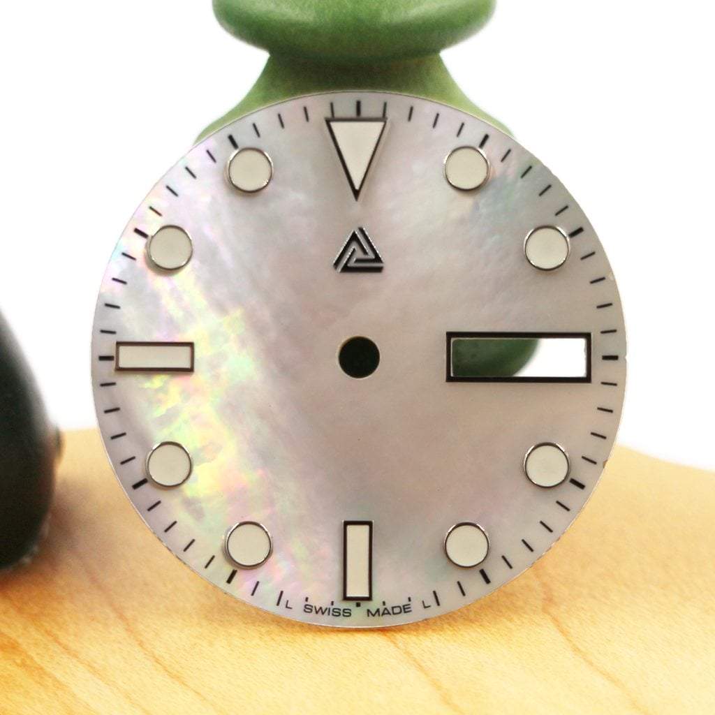 Submariner Dial - Mother of Pearl Edition (Day Date) - - - - Lucius Atelier - Swiss Quality Seiko Watch Mod Parts