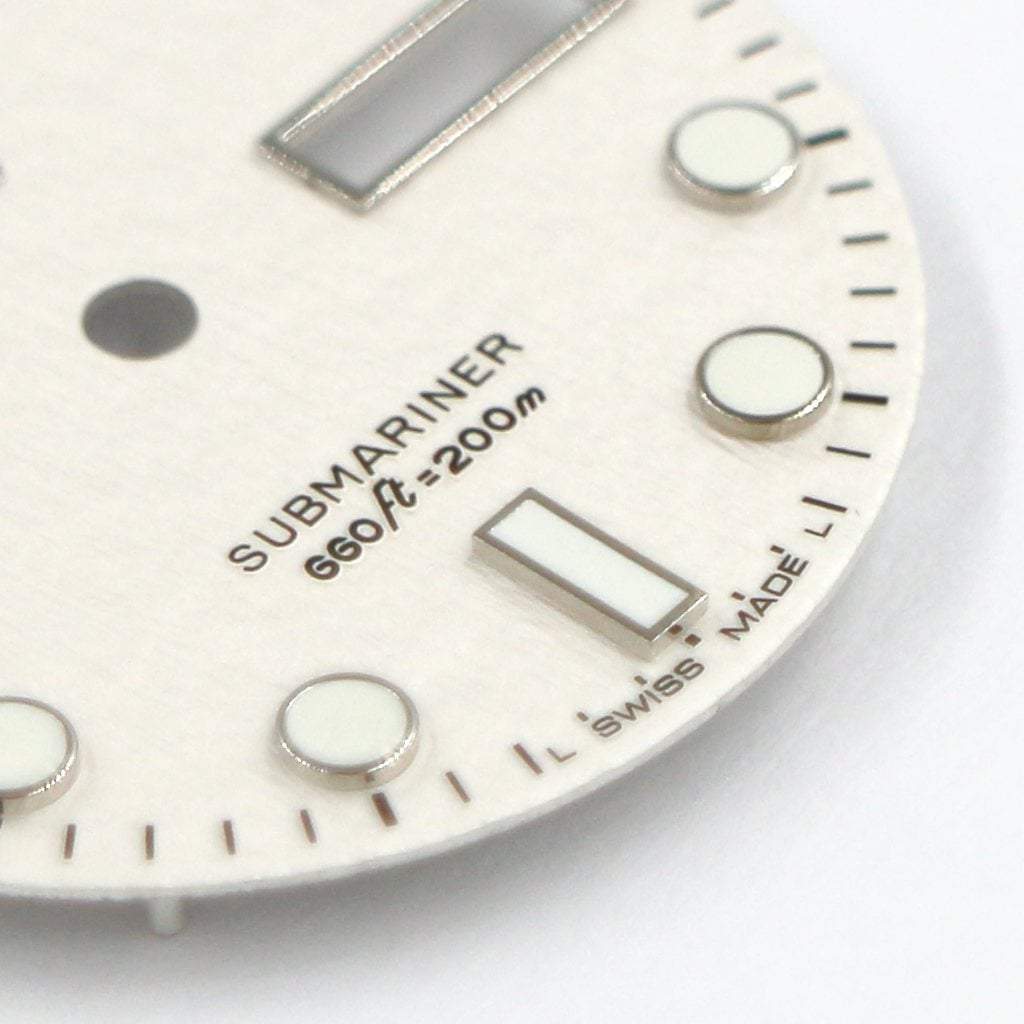 Submariner Dial - Snowflake Edition (Day Date) - - - - Lucius Atelier - Swiss Quality Seiko Watch Mod Parts