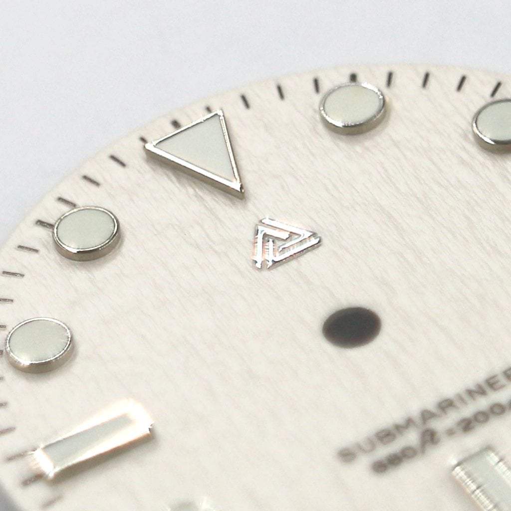 Submariner Dial - Snowflake Edition (No Date) - - - - Lucius Atelier - Swiss Quality Seiko Watch Mod Parts