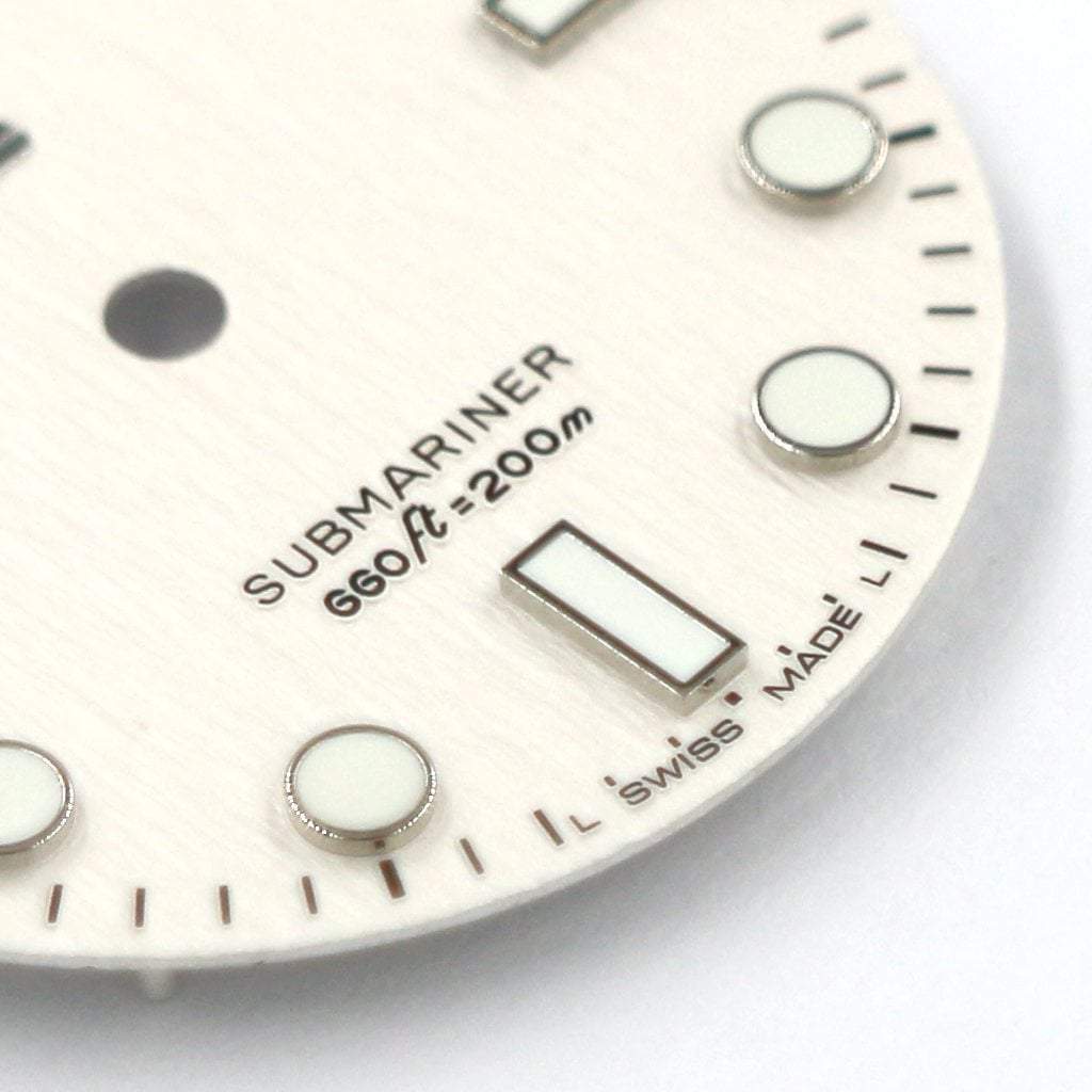 Submariner Dial - Snowflake Edition (No Date) - - - - Lucius Atelier - Swiss Quality Seiko Watch Mod Parts