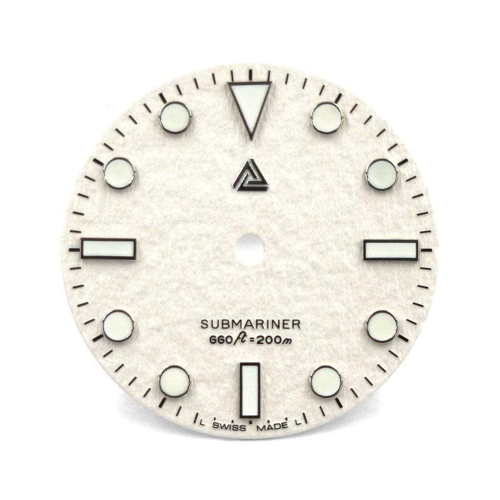 Submariner Dial - Snowflake Edition (No Date) - - - - Lucius Atelier - Swiss Quality Seiko Watch Mod Parts
