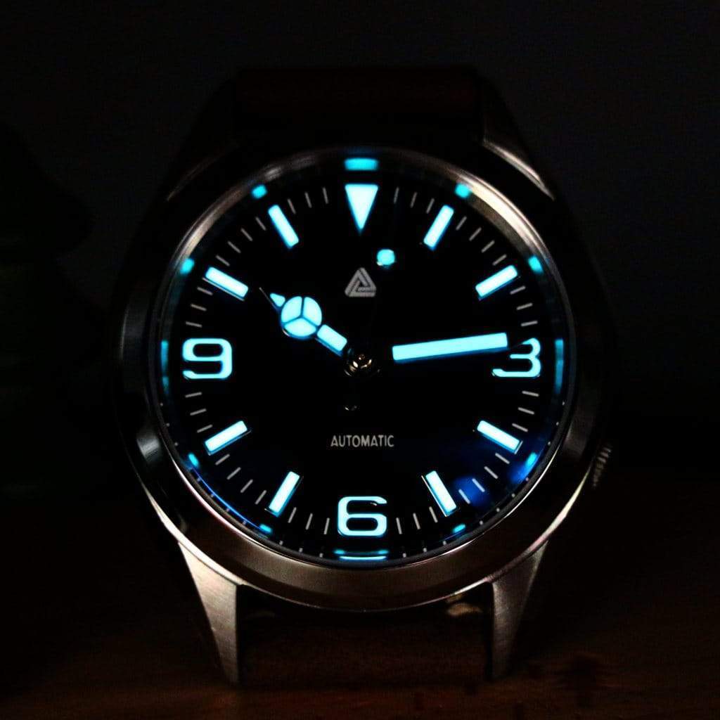 Terra Explorer Dial - 3 o'clock - - - Lucius Atelier - Swiss Quality Seiko Watch Mod Parts