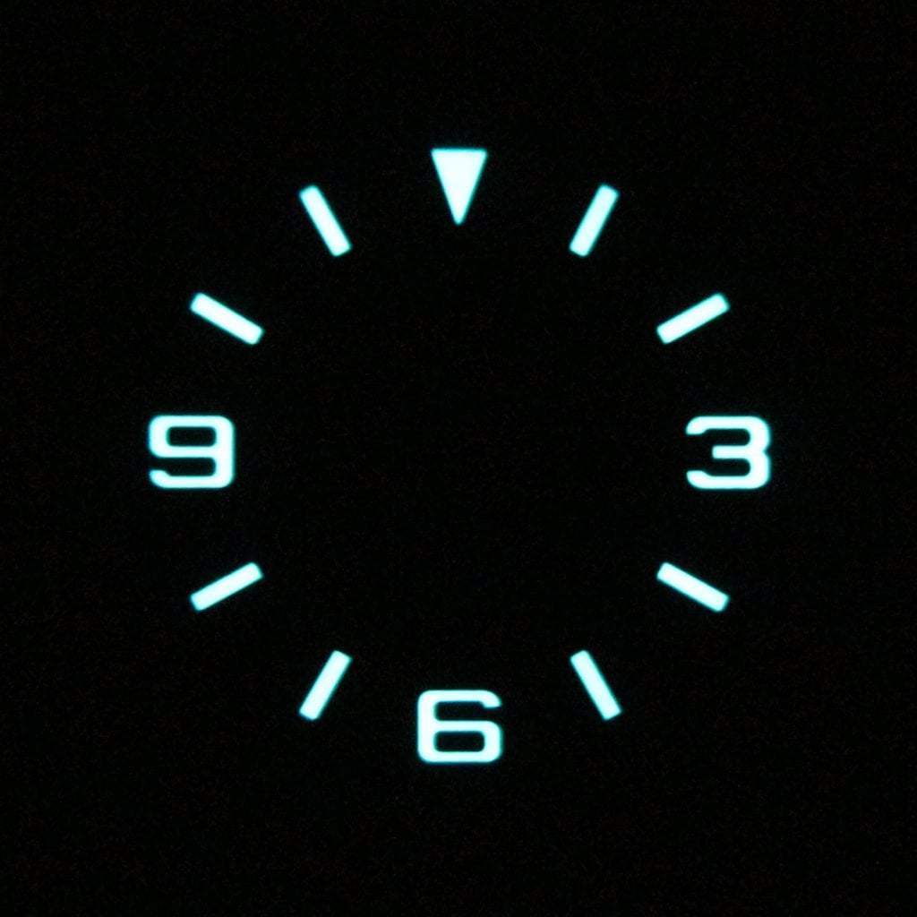 Terra Explorer Dial v2 - Enamel Black (No Markers) - BGW9 Grade A - - - Lucius Atelier - Swiss Quality Seiko Watch Mod Parts