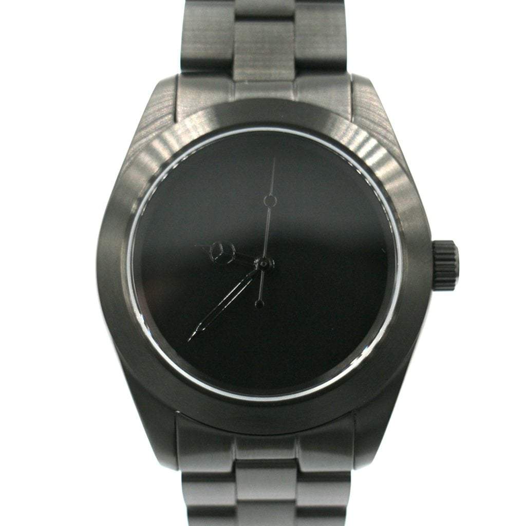 World&#39;s Blackest Black Mod 006 - - - - Lucius Atelier - Swiss Quality Seiko Watch Mod Parts